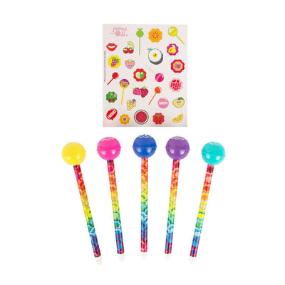 CHUPA CHUPS - SCENTED GEL PENS PACK OF 5 - Toyworld Frankston