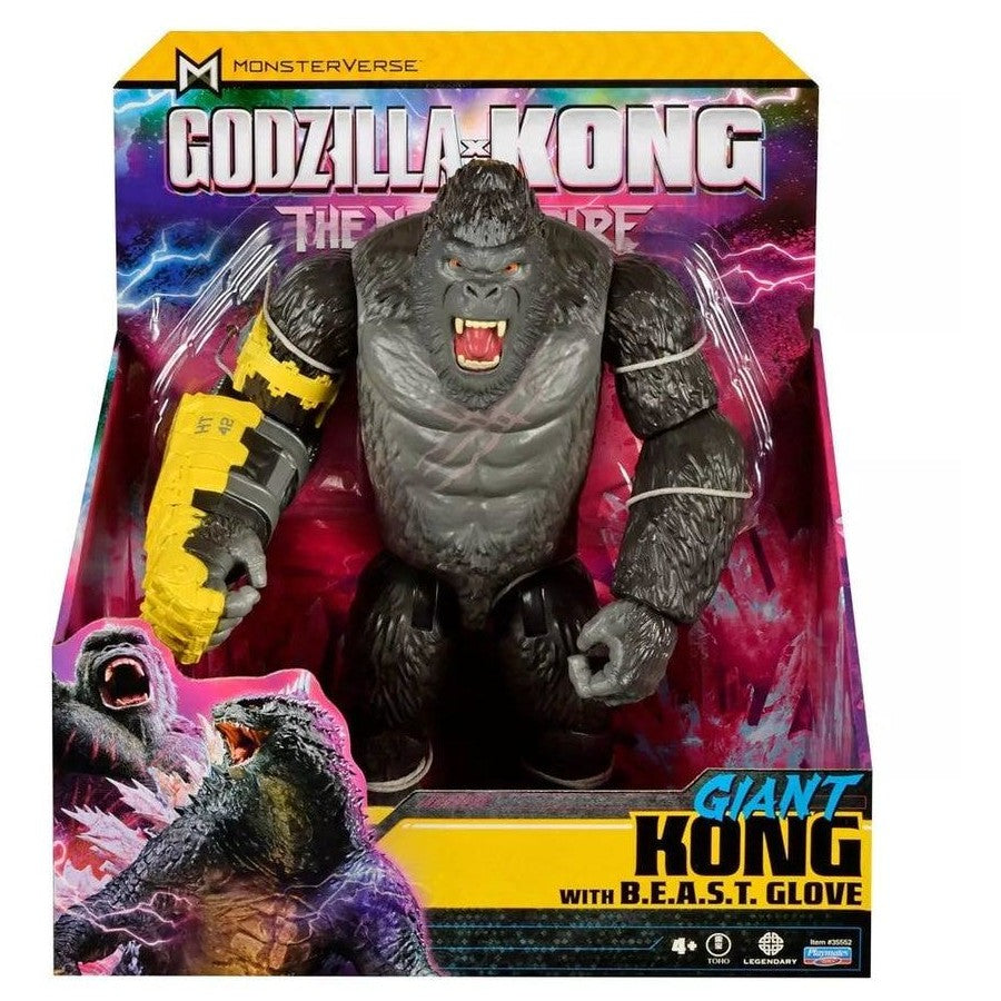 GODZILLA X KONG - THE NEW EMPIRE - GIANT KONG WITH B.E.A.S.T. GLOVE - Toyworld Frankston