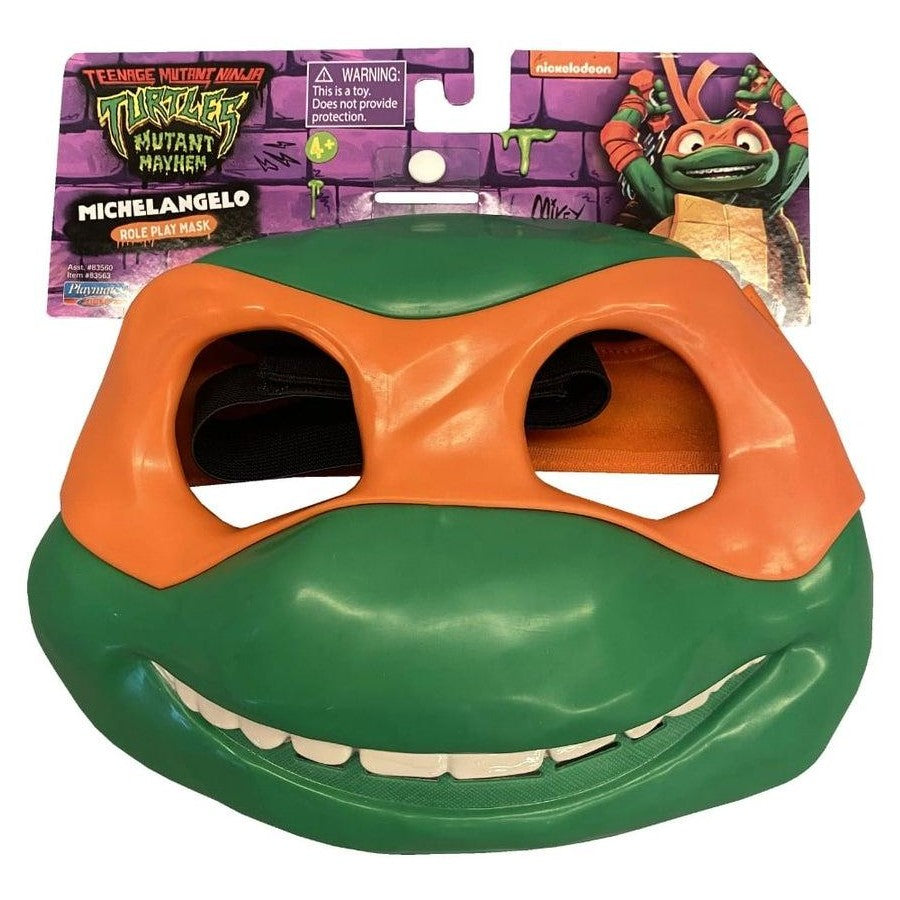 TEENAGE MUTANT NINJA TURTLES - MICHELANGELO ROLE PLAY MASK - Toyworld Frankston