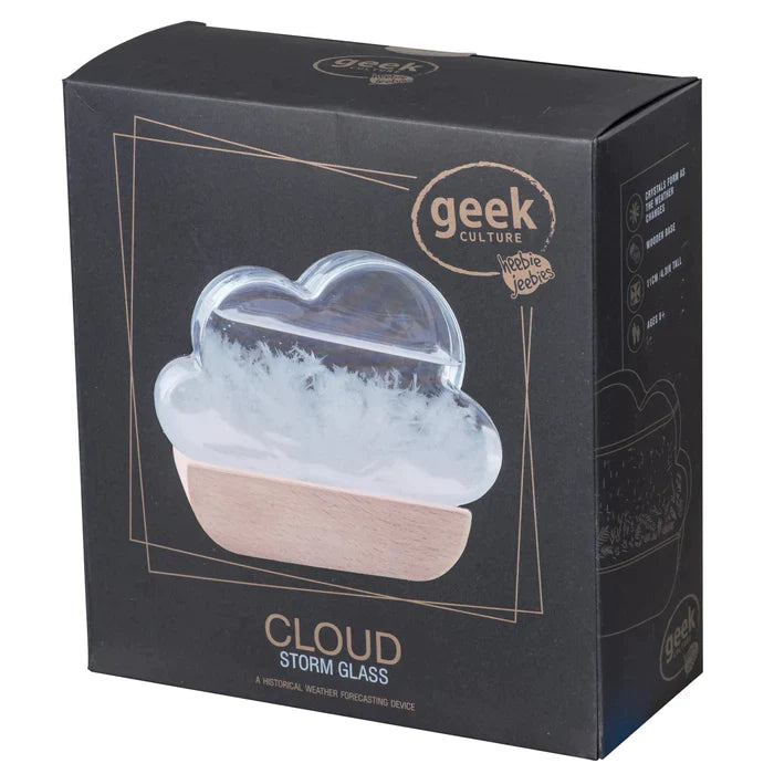 HEEBIE JEEBIES CLOUD STORM GLASS - Toyworld Frankston