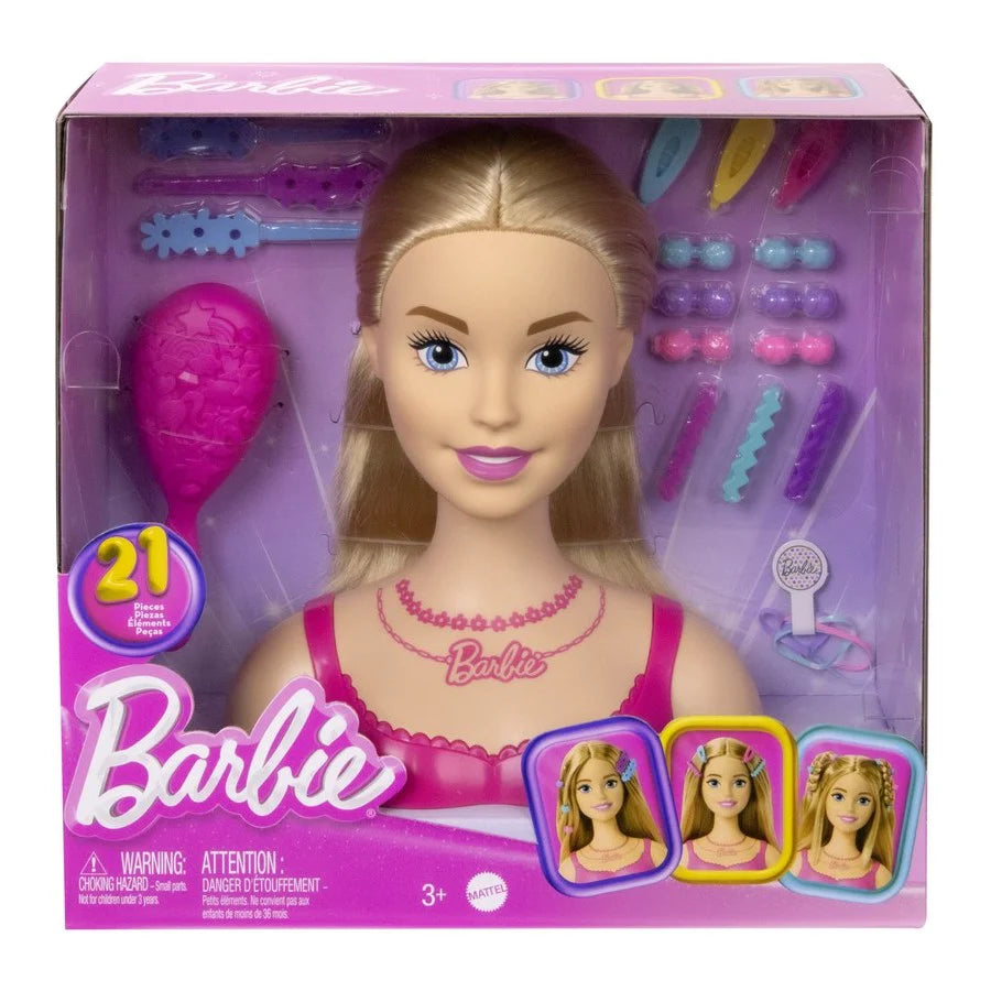 BARBIE STYLING HEAD WITH ACCESSORIES - Toyworld Frankston