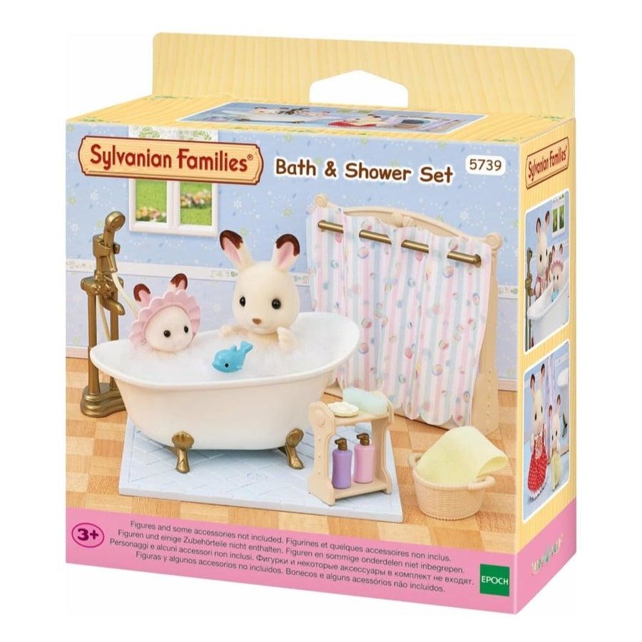 SYLVANIAN FAMILIES - BATH AND SHOWER SET - Toyworld Frankston