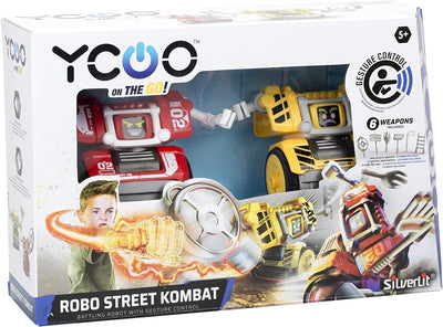 YCOO - ROBO STREET KOMBAT TWIN PACK - BATTLING ROBOT WITH GESTURE CONTROL - Toyworld Frankston