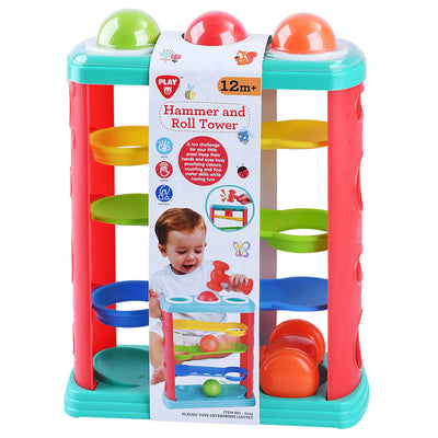 PLAYGO HAMMER AND ROLL TOWER - Toyworld Frankston