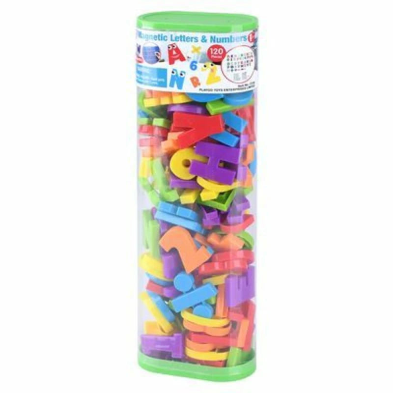 PLAYGO 120PC MAGNETIC LETTERS AND NUMBERS - Toyworld Frankston