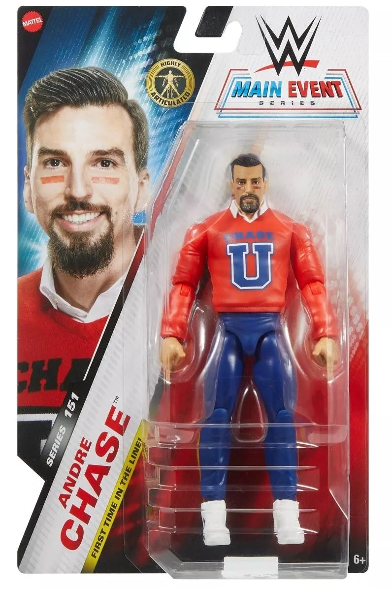 WWE ELITE FIGURE - ANDRE CHASE - Toyworld Frankston