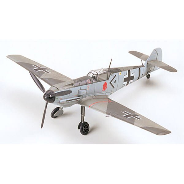 TAMIYA 1/72 SCALE MESSERSCHMITT BF109 E-3 AIRCRAFT MODEL KIT - Toyworld Frankston