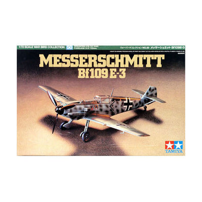 TAMIYA 1/72 SCALE MESSERSCHMITT BF109 E-3 AIRCRAFT MODEL KIT