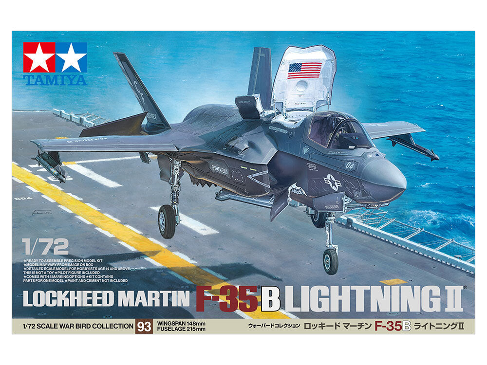 TAMIYA 1/72 LOCKHEED MARTIN F-35 B LIGTNING ii - Toyworld Frankston