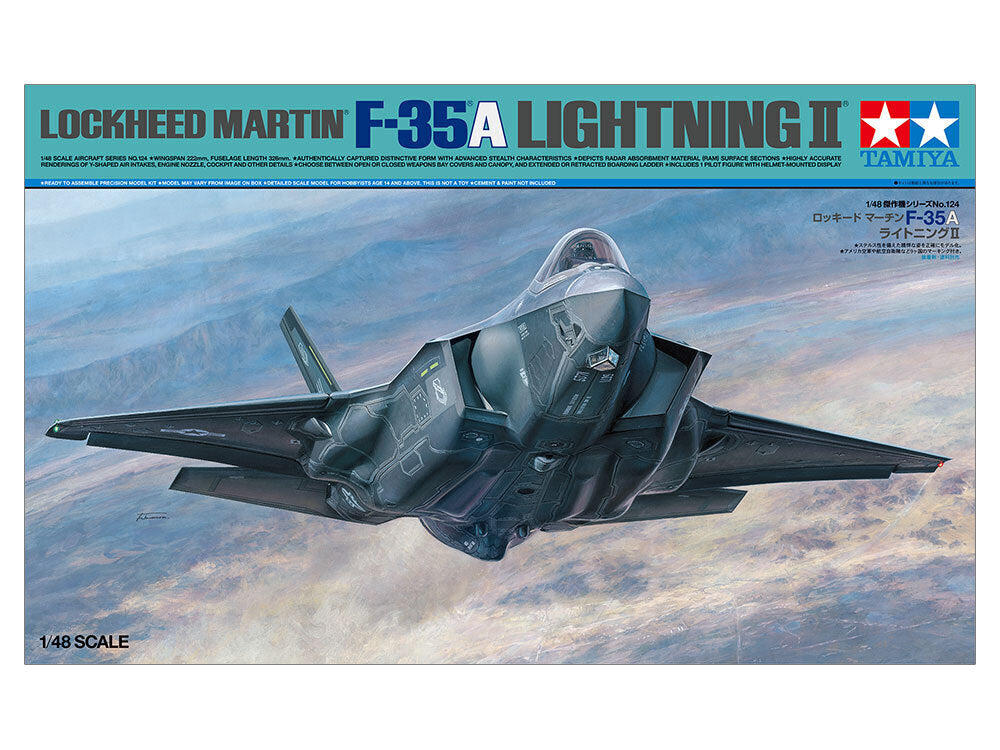 TAMIYA 1/48 LOCKHEED MARTIN F-35A LIGHTNING II - Toyworld Frankston