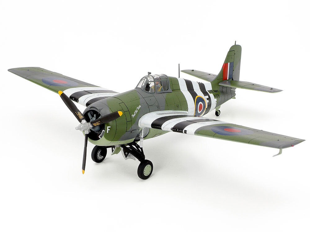 TAMIYA 1:48 SCALE - GRUMMAN FM-1 WILDCAT/MARTLET MK.V - Toyworld Frankston