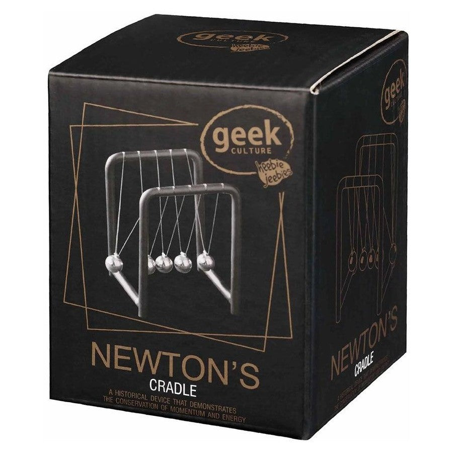 HEEBIE JEEBIES NEWTON'S CRADLE 14CM - Toyworld Frankston