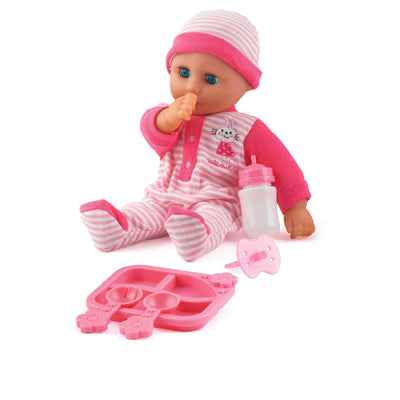 DOLLS WORLD - TALKING TILLY 30CM SOFT BODIED DOLL - Toyworld Frankston