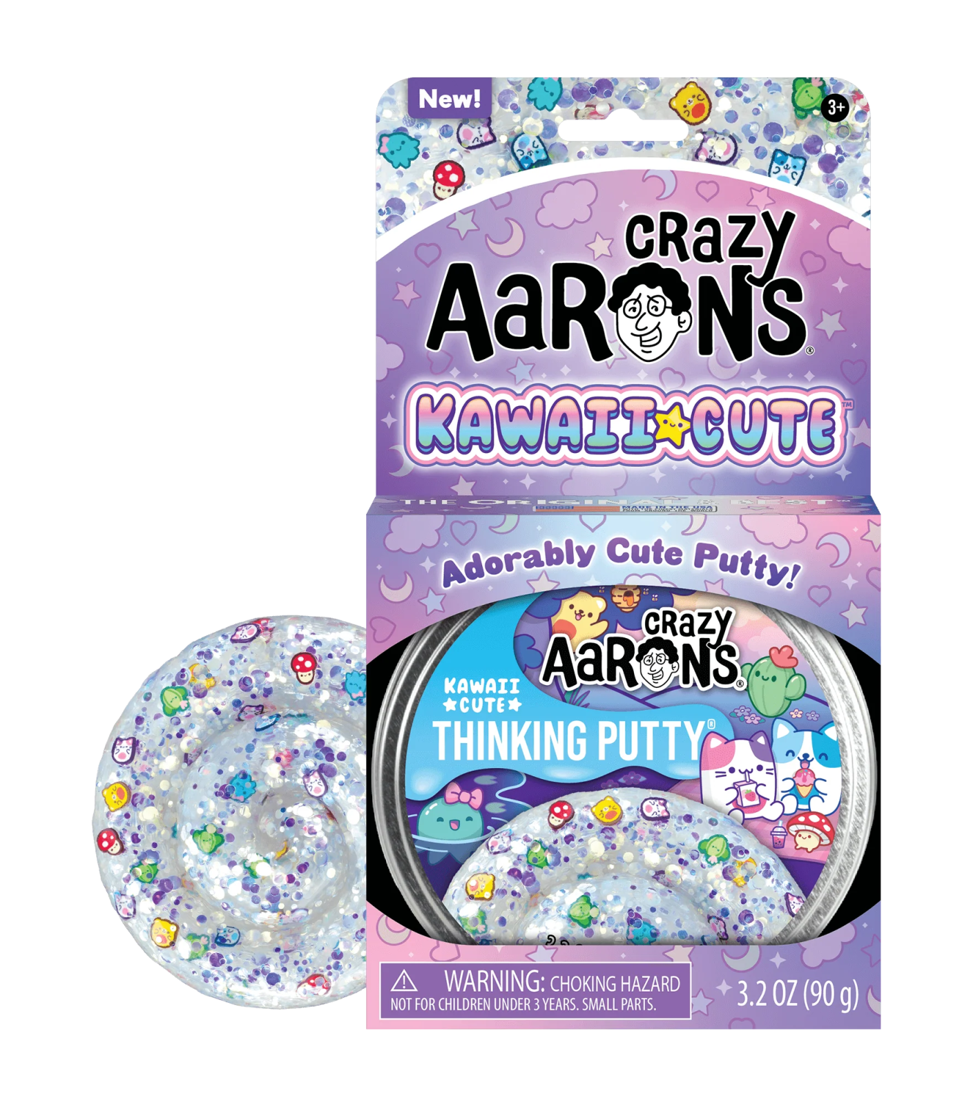 CRAZY AARON'S THINKING PUTTY TRENDSETTERS KAWAII CUTE - Toyworld Frankston