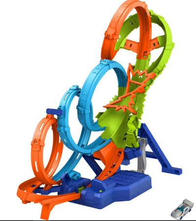 HOT WHEELS ACTION 4 LOOP CRASHOUT - Toyworld Frankston