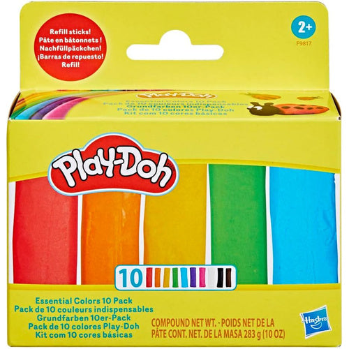 PLAY-DOH ESSENTIAL COLOURS 10 PACK