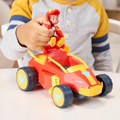 IRONMAN AWESOME FRIENDS - 2IN1 MECH SUIT AND VEHICLE - IRON MAN - Toyworld Frankston