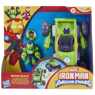 IRONMAN AWESOME FRIENDS - 2IN1 MECH SUIT AND VEHICLE - HULK