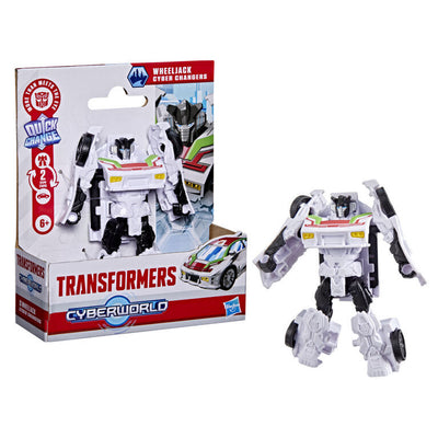 TRANSFORMERS CYBERWORLD CYBER CHANGERS - WHEELJACK