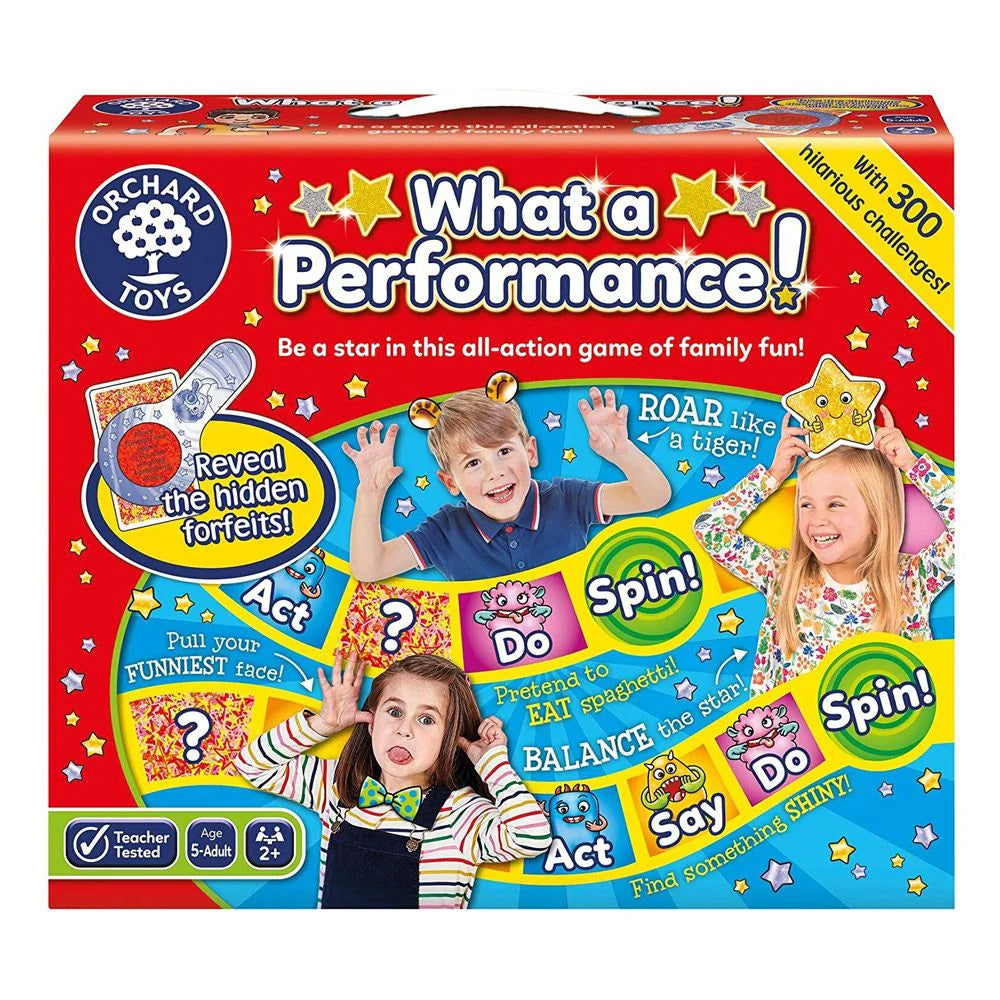 ORCHARD TOYS - WHAT A PERFORMANCE
