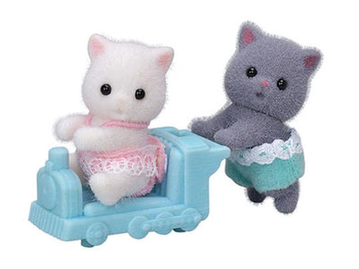 SYLVANIAN FAMILIES - PERSIAN CAT TWINS - Toyworld Frankston