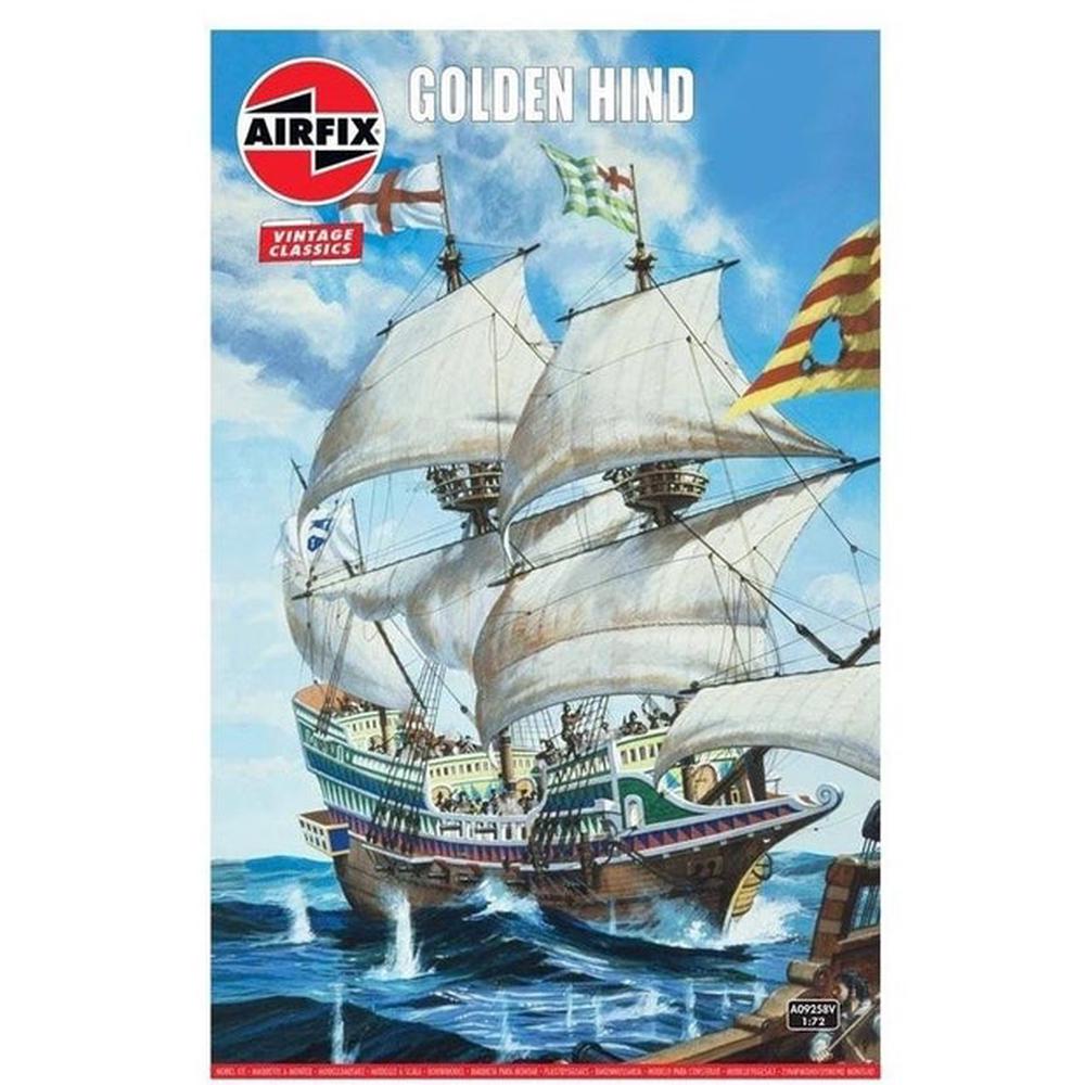 AIRFIX 1:72 GOLDEN HIND VINTAGE CLASSIC - Toyworld Frankston