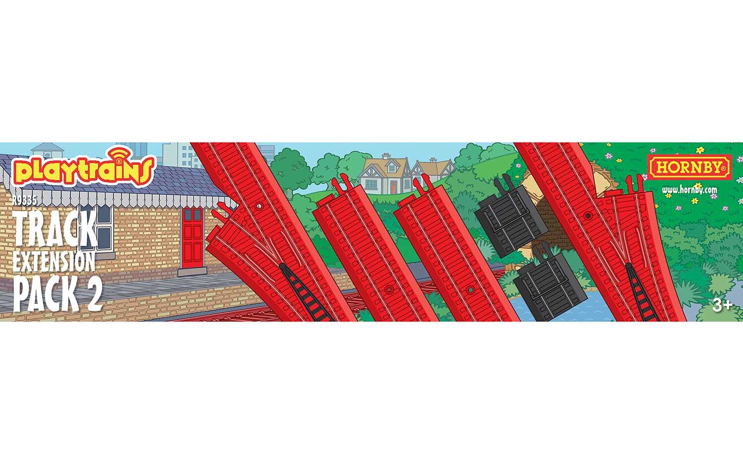 HORNBY PLAYTRAINS TRACK EXTENSION PACK 2 - Toyworld Frankston