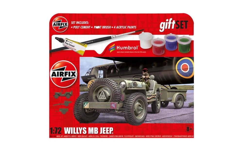 AIRFIX 1:72 WILLYS MB JEEP - Toyworld Frankston