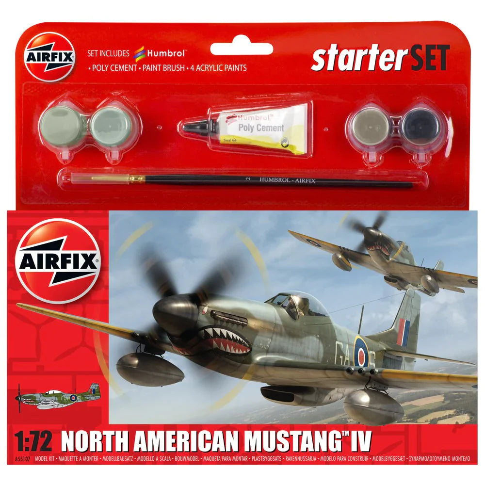 AIRFIX NORTH AMERICAN P-51D  MUSTANG IV - Toyworld Frankston