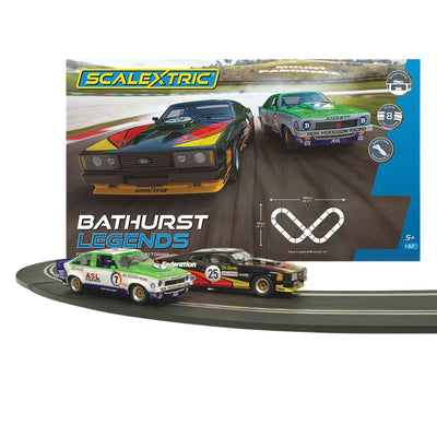 SCALEXTRIC - BATHURST LEGENDS FORD XC V'S HOLDEN A9X