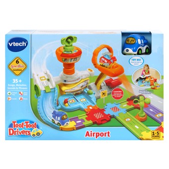 VTECH TOOT-TOOT DRIVERS AIRPORT - Toyworld Frankston