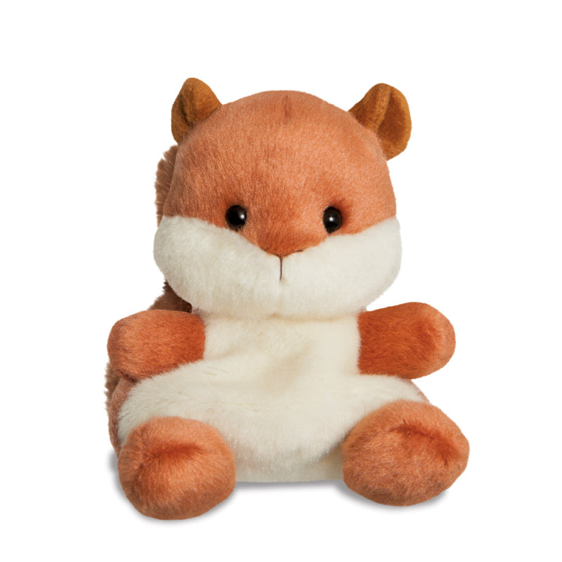 PALM PALS - NIBBLES SQUIRREL 5" PLUSH - Toyworld Frankston