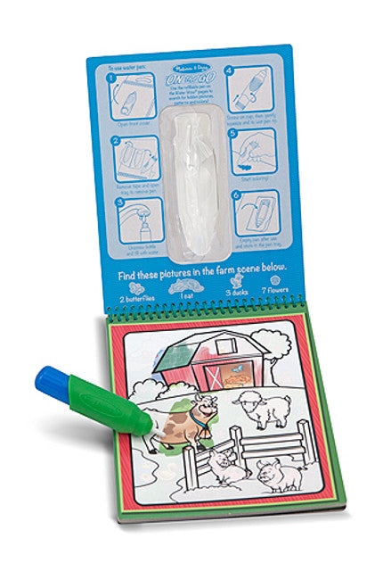 MELISSA AND DOUG WATER WOW - ANIMAL WATER REVEAL PAD