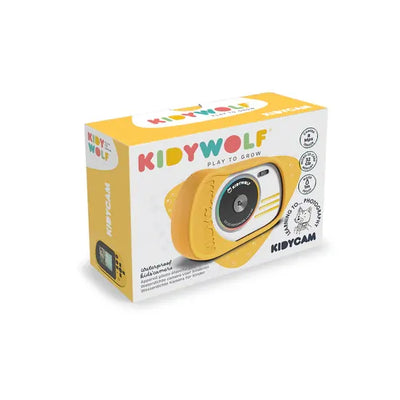 KIDYWOLF - KIDYCAM WATERPROOF KIDS CAMERA - ORANGE - Toyworld Frankston