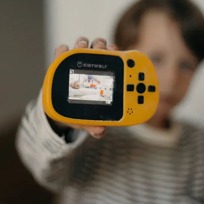 KIDYWOLF - KIDYCAM WATERPROOF KIDS CAMERA - ORANGE - Toyworld Frankston