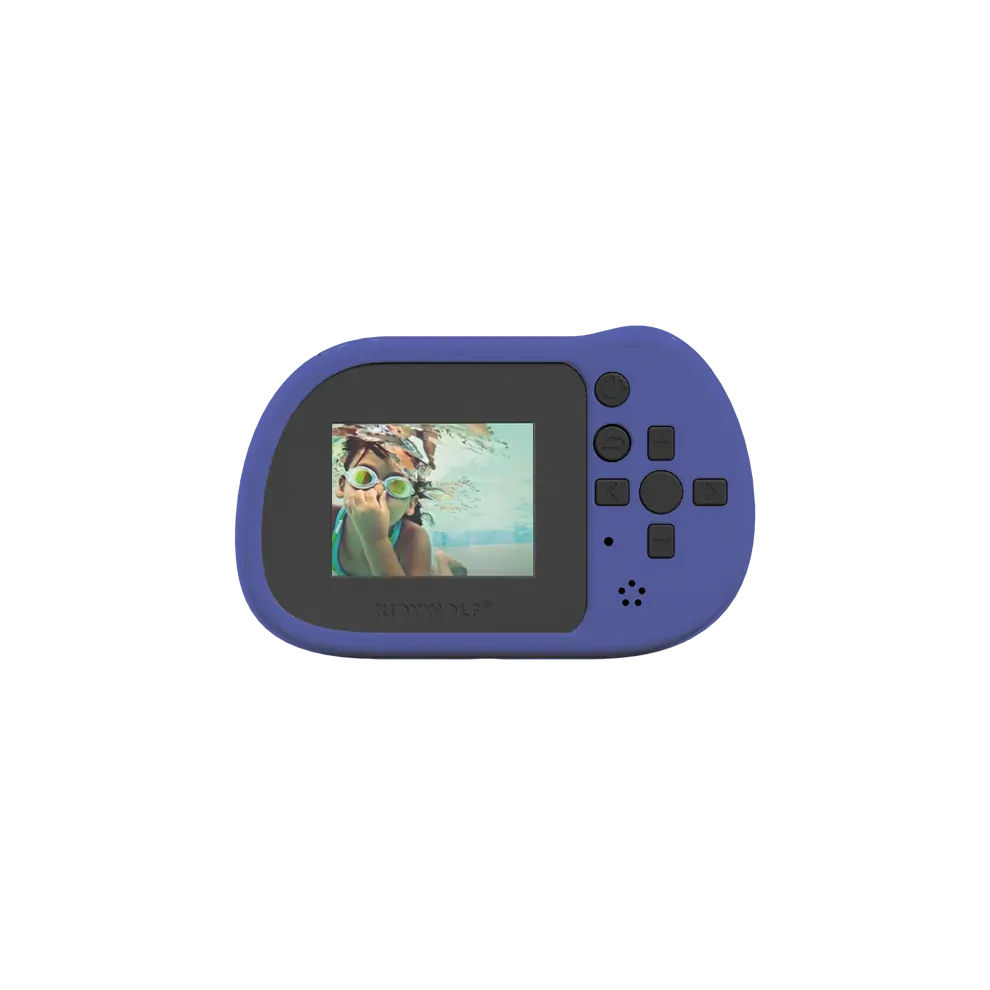 KIDYWOLF - KIDYCAM WATERPROOF KIDS CAMERA - BLUE - Toyworld Frankston