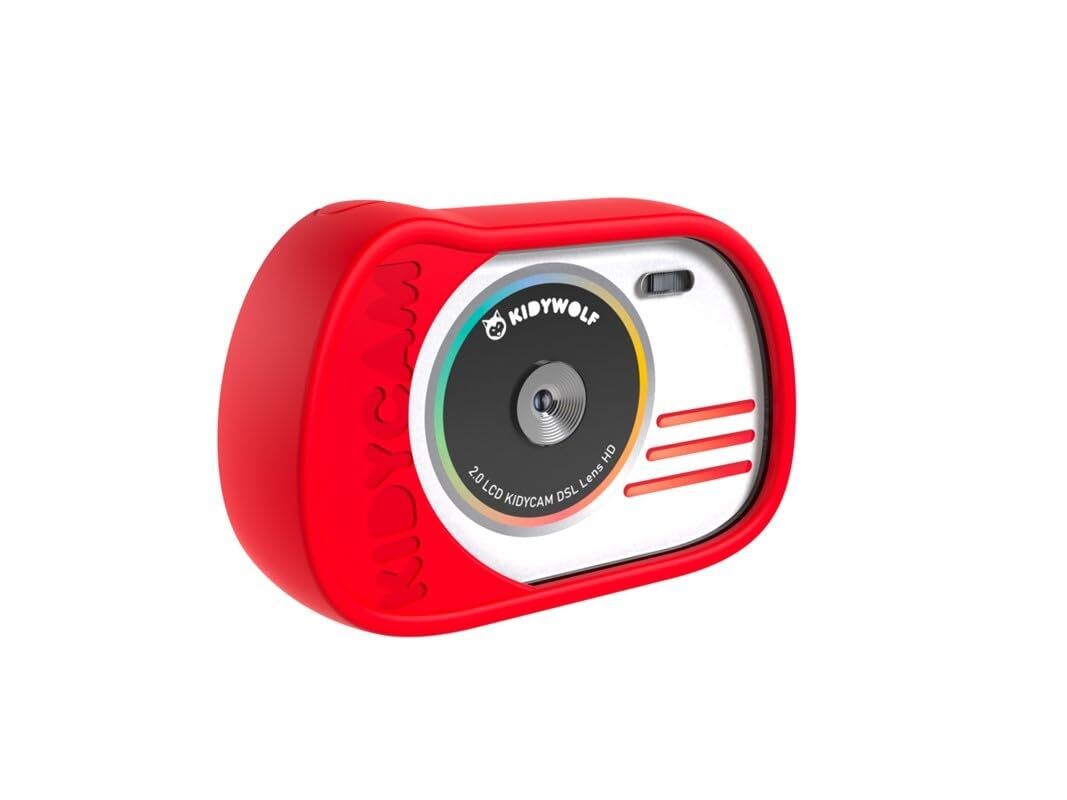 KIDYWOLF - KIDYCAM WATERPROOF KIDS CAMERA - RED - Toyworld Frankston
