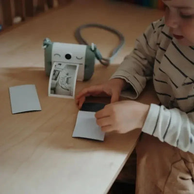 KIDYWOLF - KIDYPRINT KIDS CAMERA WITH THERMIC PRINTER - GREEN - Toyworld Frankston