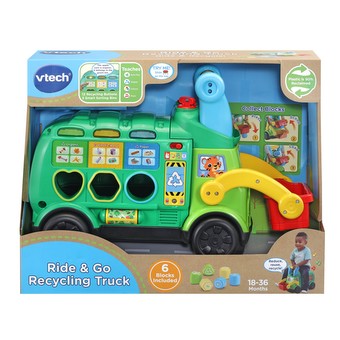 VTECH RIDE AND GO RECYCLING TRUCK - Toyworld Frankston