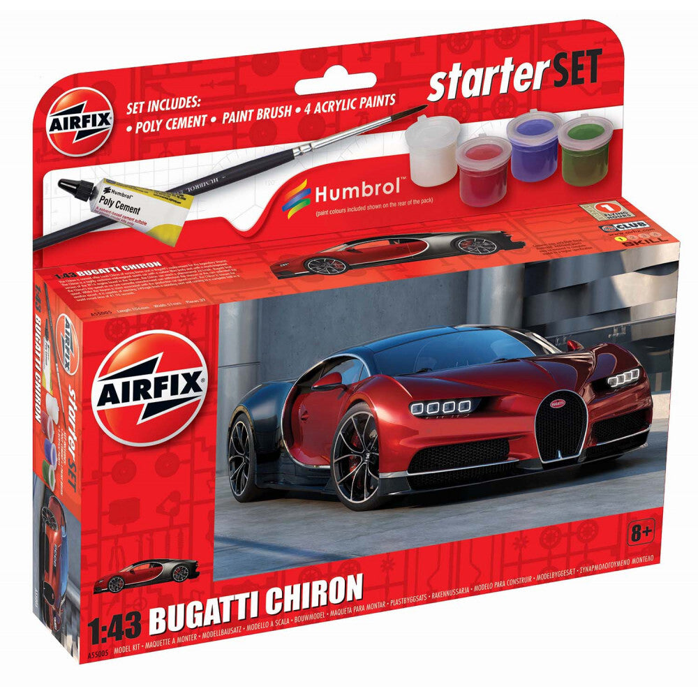 AIRFIX 1:43 BUGATTI CHIRON - Toyworld Frankston