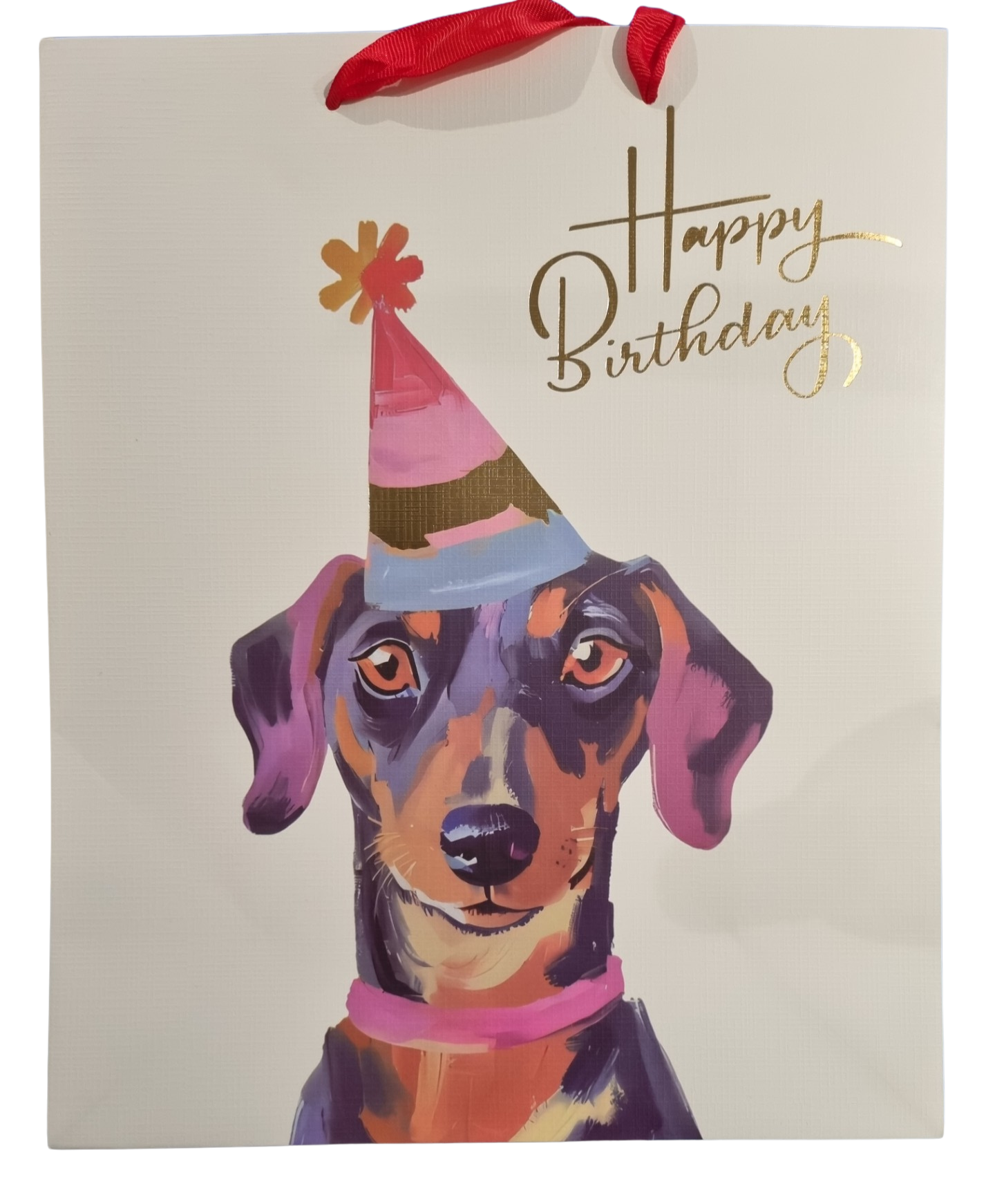 GIFT BAG MEDIUM - HAPPY BIRTHDAY 39343 - DOG