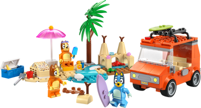LEGO 11202 BLUEY - BLUEY'S BEACH AND FAMILY CAR TRIP - Toyworld Frankston