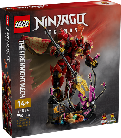 LEGO 71846 NINJAGO - THE FIRE KNIGHT MECH