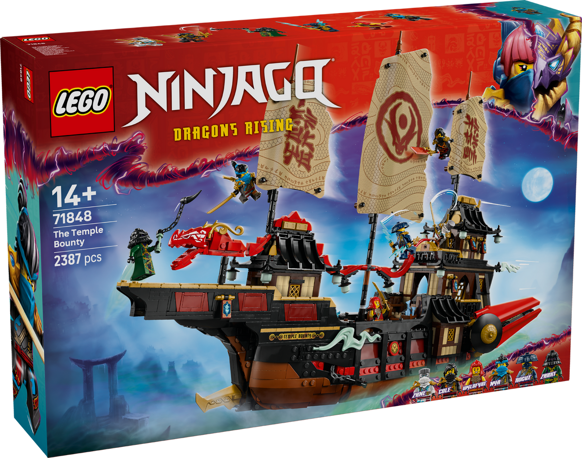 LEGO 71848 NINJAGO - THE TEMPLE BOUNTY - Toyworld Frankston