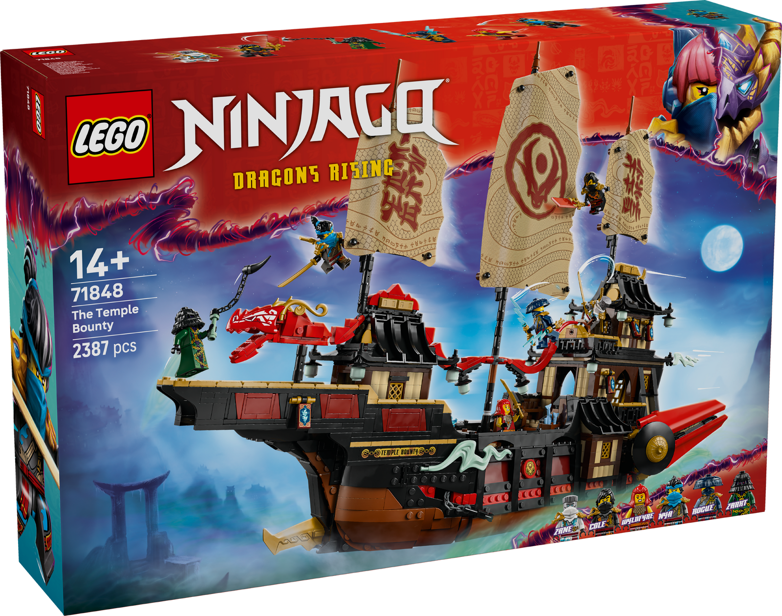 LEGO 71848 NINJAGO - THE TEMPLE BOUNTY - Toyworld Frankston