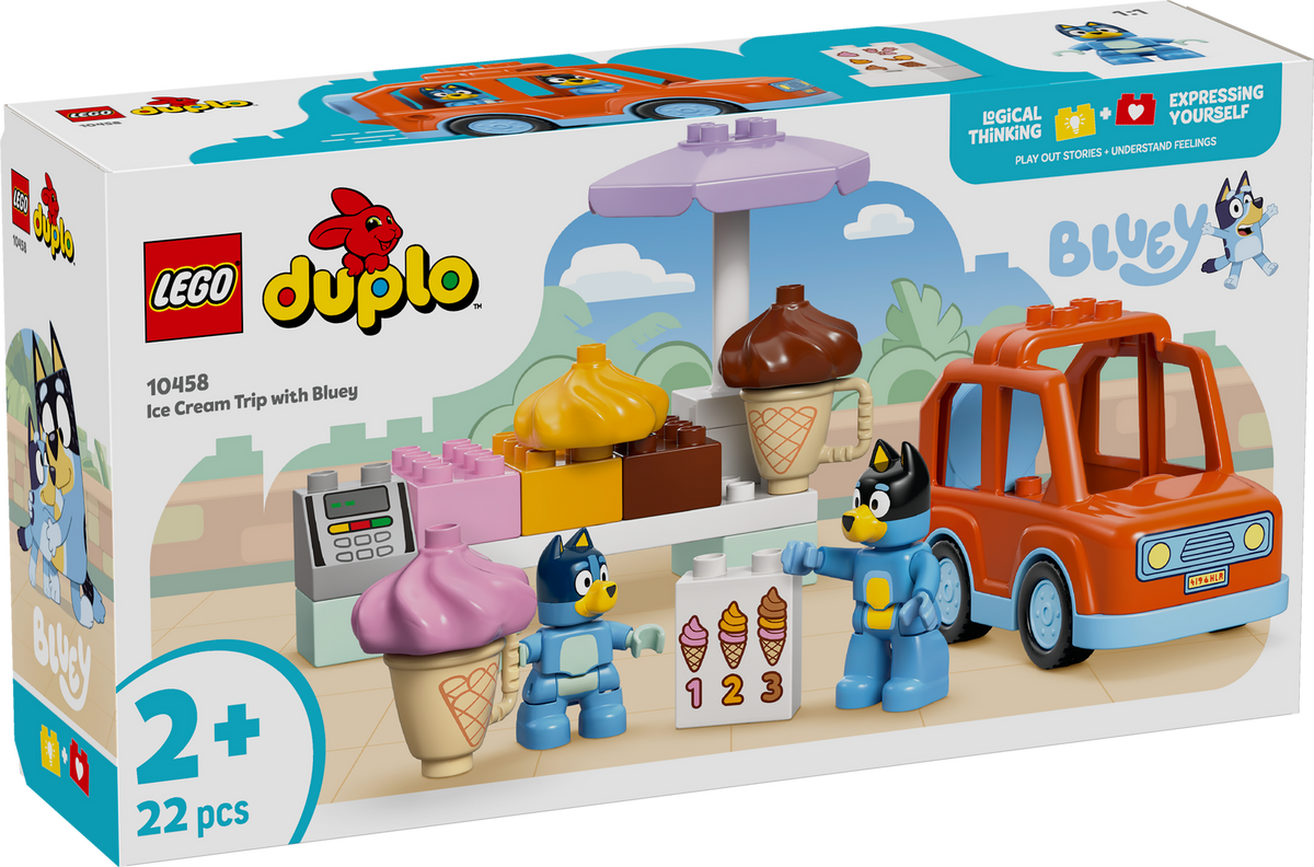 LEGO DUPLO 10458 - ICE CREAM TRIP WITH BLUEY - Toyworld Frankston