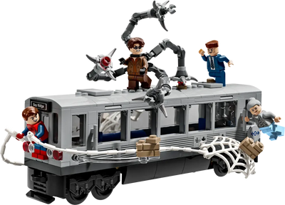 LEGO 76321 MARVEL - SPIDER-MAN VS DOC OCK SUBWAY TRAIN SCENE - Toyworld Frankston