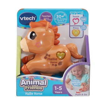 VTECH PUSH AND GO ANIMAL FRIENDS - HALLIE HORSE