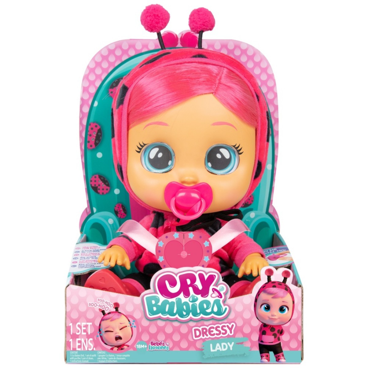 CRY BABIES - DRESSY LADY - Toyworld Frankston