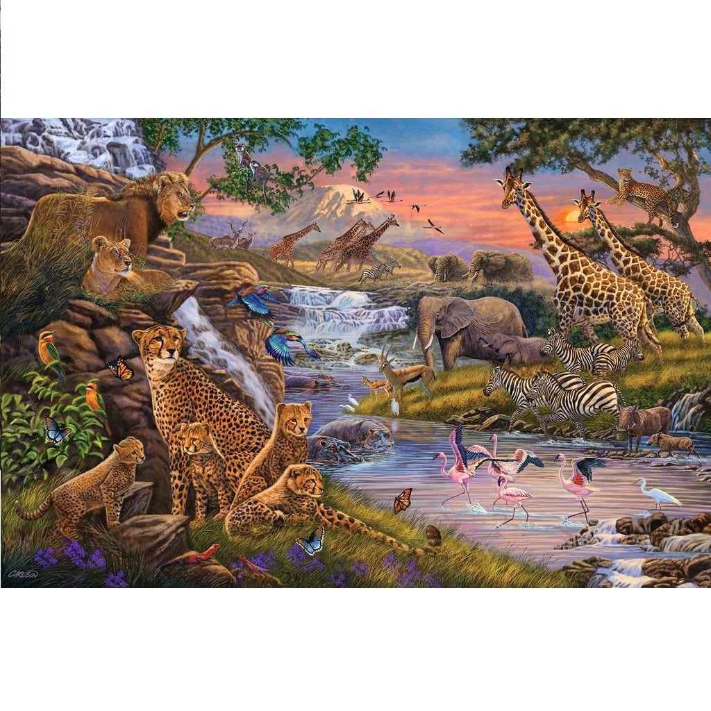 RAVENSBURGER ANIMAL KINGDOM 3000PC - Toyworld Frankston